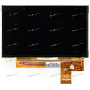 7.0 inch 73002013901B (100x164 mm, для Momo7, Hyundai X700, Digma iDsD7 3G) 1024x600 LED 40 пин  NEW