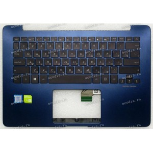 Keyboard Asus UX430U синий (13N1-2YA0921) + Topcase русифицированная