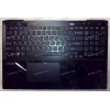 Keyboard Sony SVS15113FXB + topcase (p/n: A1891596A) (Black-Black/Matte/RUO) чёрная русифицированная с чёрной рамкой