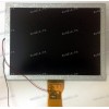 8.0 inch  Q08009-602 800x600 LED 50 пин  разбор