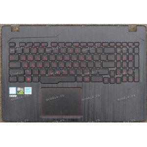 Keyboard Asus GL553VD, FX53V чёрная (13N1-0BA0T11)+ Topcase русифицированная