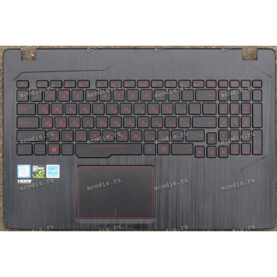 Keyboard Asus GL553VD, FX53V чёрная (13N1-0BA0T11)+ Topcase русифицированная