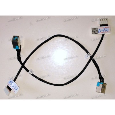 DC Jack Acer Aspire 7739, 7739Z, 7739G, 7739ZG, E1-731, E1-771, E1-772, V3-731, V3-771, Gateway NE71B, NE71B06U, NV76R, NV76R25u, Packard Bell EasyNote LE69KB EG70  (1417-006N000) + cable 185 mm + 4 pin