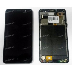 5.0 inch Digma iDxQ5 (LCD+тач) черный с рамкой 1280x720 LED  разбор