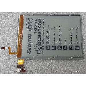 ED060XC5(LF)C1-00 (с подсветкой 6 pin) 1024x768, 34 пин, NEW