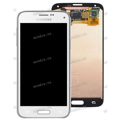 4.5 inch Samsung S5 mini SM-G800F (LCD+тач), белый oem 1280x720 LED  NEW / original