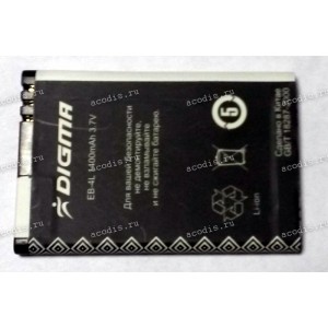 АКБ Digma e601hd (EB-4L, 3,7v, 1400mAh), разбор