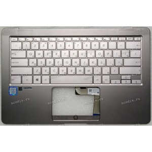 Keyboard Asus UX490F серый металлик ()+ Topcase русифицированная