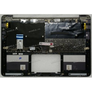 Keyboard Asus UX305FA-2A серо-фиолетовая (13NB06X1AM0201) + Topcase русифицированная