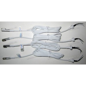 DC Plug Apple MagSafe 1 "L"+ white cable + 2 pin original