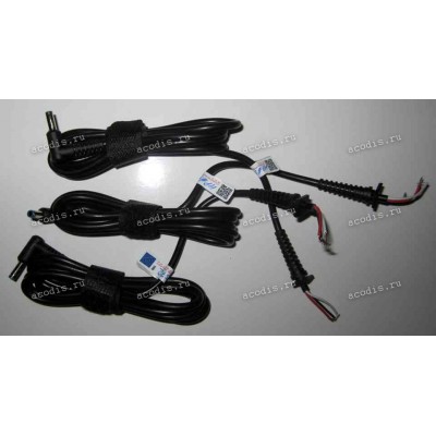 DC Plug HP 4,5 / 3,5mm (0,7 mm pin) + cable + 3 pin original