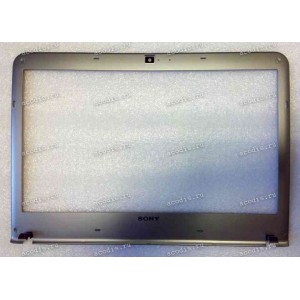 Верх. кр. рамка Sony SVE14A1S1RW, SVE14AA11V тёмно-сереб (p/n: A1886753A FOX-V110 LCD BEZEL LOW (GM)
