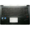 Keyboard Asus N501, N501J, N501JW (13NB0AU3AM0201) + Topcase русифицированная Keyboard Asus N501, N501J, N501JW (13NB0AU3AM0201) + Topcase русифицированная