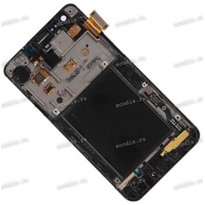 4.3 inch Samsung Galaxy S2 plus GT-I9105 (LCD+тач) белый с рамкой 800x480 LED  NEW