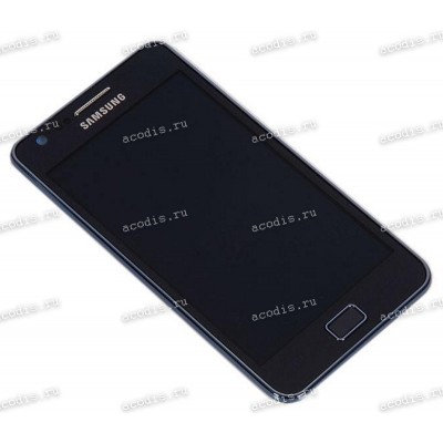 4.3 inch Samsung Galaxy S2 plus GT-I9105 (LCD+тач) т-синий с рамкой 800x480 LED  NEW