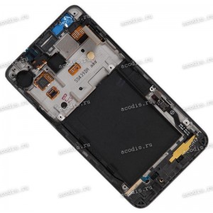 4.3 inch Samsung Galaxy S2 plus GT-I9105 (LCD+тач) т-синий с рамкой 800x480 LED  NEW