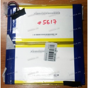 АКБ Li-Pol 3,7V 6400mAh 125x130x3,4 mm с контроллером 2 pin (34130125), разбор (Digma iDs10 3g)
