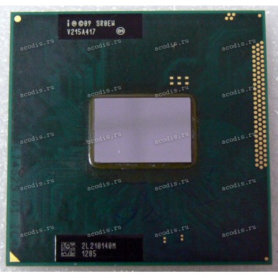 Процессор Socket G2 (rPGA988B) Intel Celeron B800 (SR0EW = FF8062701142600) (2*1.5 GHz, 2*256KB L2, 2MB L3 , HD Graphics (6 EUs) 650–1000 MHz, 32nm, 35 W, DMI 2.0)