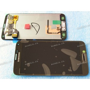 5.1 inch Samsung Galaxy S5 SM-G900F (LCD+тач) золотой oem 1920x1080 LED  NEW / original