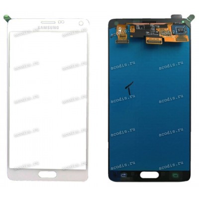 5.7 inch Samsung Galaxy Note 4 SM-N910C (LCD+тач) белый 2560x1440 LED  NEW / original