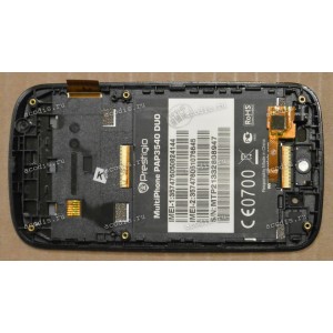 3.5 inch Prestigio MultiPhone 3540 DUO (LCD+тач) черный с рамкой 480x320 LED  NEW