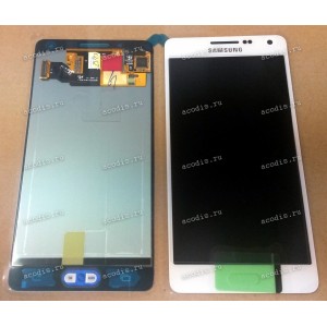 5.0 inch Samsung A500F (A5) (LCD+тач) белый oem 1280x720 LED  NEW / original