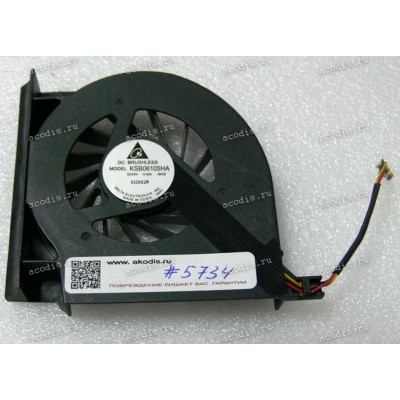Кулер HP/Compaq G61, G71, Presario CQ61,CQ71 model  KSB06105HA -08K35 (p/n: UFB75B05H )