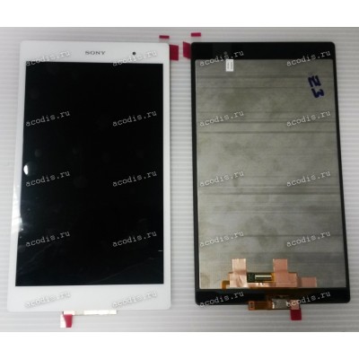 8.0 inch Sony Tablet Z3 compact (LCD+тач) белый oem 1920x1200 LED  NEW