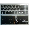 Keyboard Acer Aspire 5755G, 5830T, 5830G, Gateway NV53A, NV55C, NV59 с подсвет (Black-Silver/Matte/RUO)