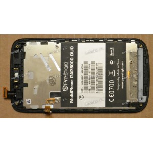5.0 inch Prestigio MultiPhone 5000 DUO (LCD+тач) черный с рамкой 800x480 LED  NEW