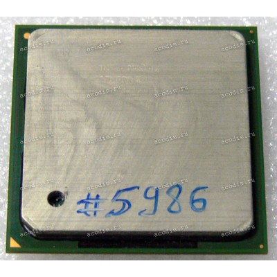 Процессор Socket 478 Intel Mobile Celeron 2.4 (p/n: SL6VU, SL6W4, SL6XG) (2.4GHz=100MHz x 24, 128kb, 130nm