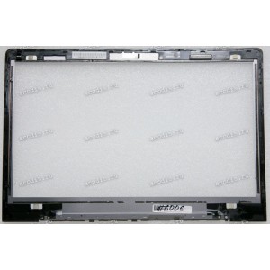 Верх. кр. рамка Lenovo IdeaPad U400 (p/n: 60.4PJ31.002) серебр.