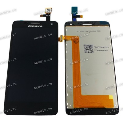 4.7 inch Lenovo S660 (LCD+тач) oem черный 960x540 LED  NEW