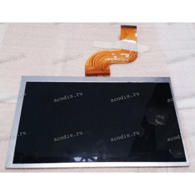 7.0 inch FY-700ZH-40P (100x165x2,8mm, шлейф S-обр) 1024x600 LED 40 пин  NEW