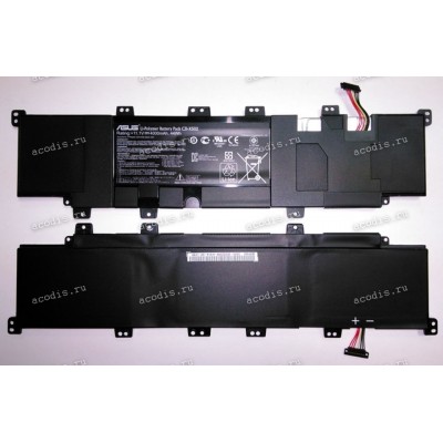 АКБ Asus Pro Essential PU500CA, Vivobook V500CA, X502C (C31-X502, 0B200-00320200) 11.1V NEW original X502 BATT/LG POLY/C31-X502