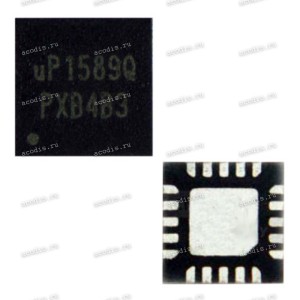 Микросхема UPI uP1589QQKF ШИМ (Аналог RT8243BZQW, RT8243CZQW) QFN-20 WQFN-20L 3x3 WQFN3*3-20L SW.REG. (Asus p/n: 06008-00260000) NEW original Микросхема UPI uP1589QQKF ШИМ (Аналог RT8243BZQW, RT8243CZQW) QFN-20 WQFN-20L 3x3 WQFN3*3-20L SW.REG. (Asus p/n: 06008-00260000) NEW original