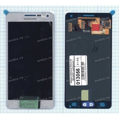 5.0 inch Samsung A500F (A5) (LCD+тач) серебряный oem 1280x720 LED  NEW / original