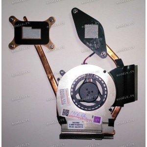 Сист.охл. Samsung NP-R580 (p/n: BA62-00496A) HEAT SINK FAN-CPU;BREMEN-15M,AL,-,-,-,BL