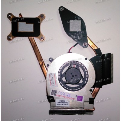 Сист.охл. Samsung NP-R580 (p/n: BA62-00496A) HEAT SINK FAN-CPU;BREMEN-15M,AL,-,-,-,BL