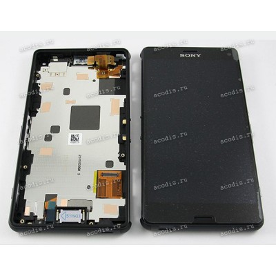 4.6 inch Sony Xperia Z3 compact (D5803) (LCD+тач), черный с рамкой 1280x768 LED  NEW