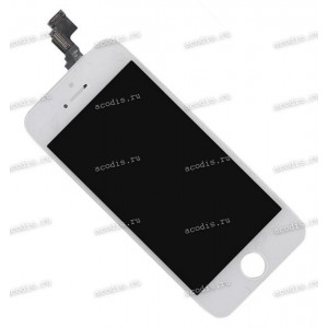 4.0 inch Apple iPhone 5C (LCD+тач) белый с рамкой 1136x640 LED  NEW / AAA