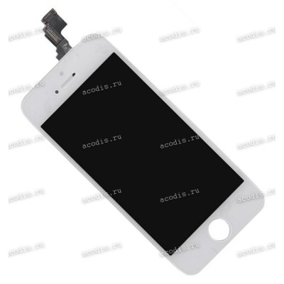 4.0 inch Apple iPhone 5C (LCD+тач) белый с рамкой 1136x640 LED  NEW / AAA