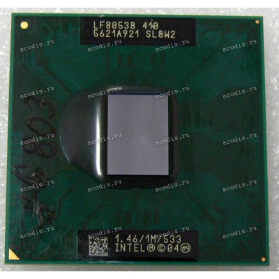 Процессор Socket M (mPGA478MT) Intel Celeron M 410 (SL8W2) (1.47GHz=133MHz x 11, 1MB, 65nm