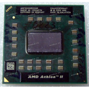 Процессор Socket S1G4 (638) AMD Athlon II P320 (AMP320SGR22GM) (2*2.10GHz=200MHz x 10.5, 2*512kB)