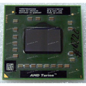 Процессор Socket S1G2 (638) AMD Turion X2 RM-70 (TMRM70DAM22GG) (2*2.00GHz=200MHz x 10, 2*512kB