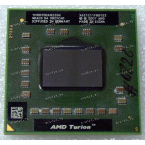 Процессор Socket S1G2 (638) AMD Turion X2 RM-70 (TMRM70DAM22GG) (2*2.00GHz=200MHz x 10, 2*512kB Процессор Socket S1G2 (638) AMD Turion X2 RM-70 (TMRM70DAM22GG) (2*2.00GHz=200MHz x 10, 2*512kB