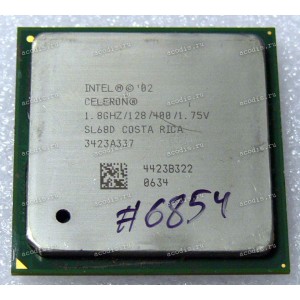 Процессор Socket 478 Intel Mobile Celeron 1.8 (p/n: SL6A2, SL68D) (1.80GHz=100MHz x 18, 128kB