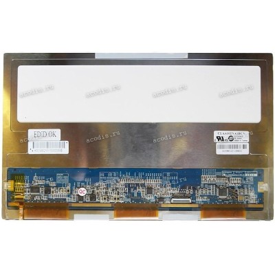 CLAA102NA1BCN 1024x600 LED 30 пин slim NEW