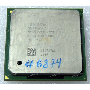 Процессор Socket 478 Intel Celeron D 315 (p/n: SL7XG, SL87K) (2.26GHz=133MHz x 17, 256kB, 90nm Процессор Socket 478 Intel Celeron D 315 (p/n: SL7XG, SL87K) (2.26GHz=133MHz x 17, 256kB, 90nm