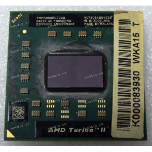 Процессор Socket S1G4 (638) AMD Turion II M500 (TMM500DBO22GQ, TMM500DB022GQ) (2.20GHz=200MHz